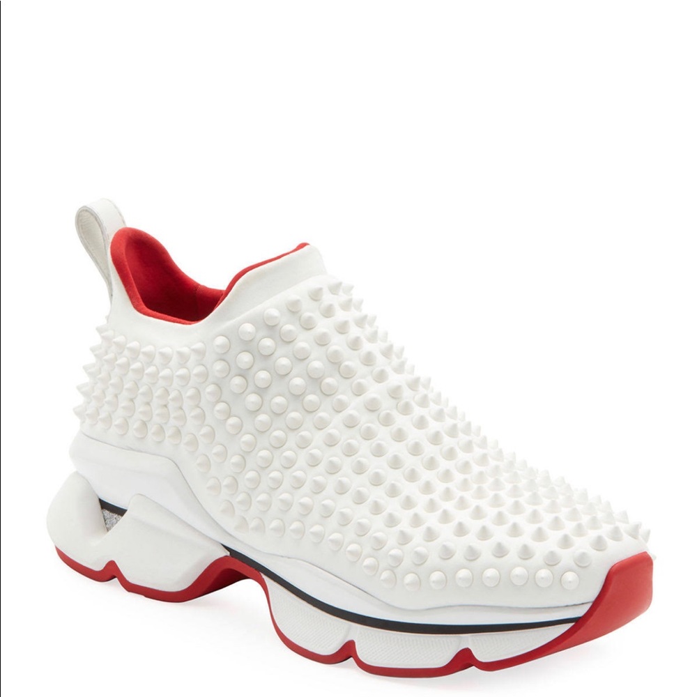 NEW CHRISTIAN LOUBOUTIN
Spike Sock sneakers size 35, BRAND NEW IN BOX